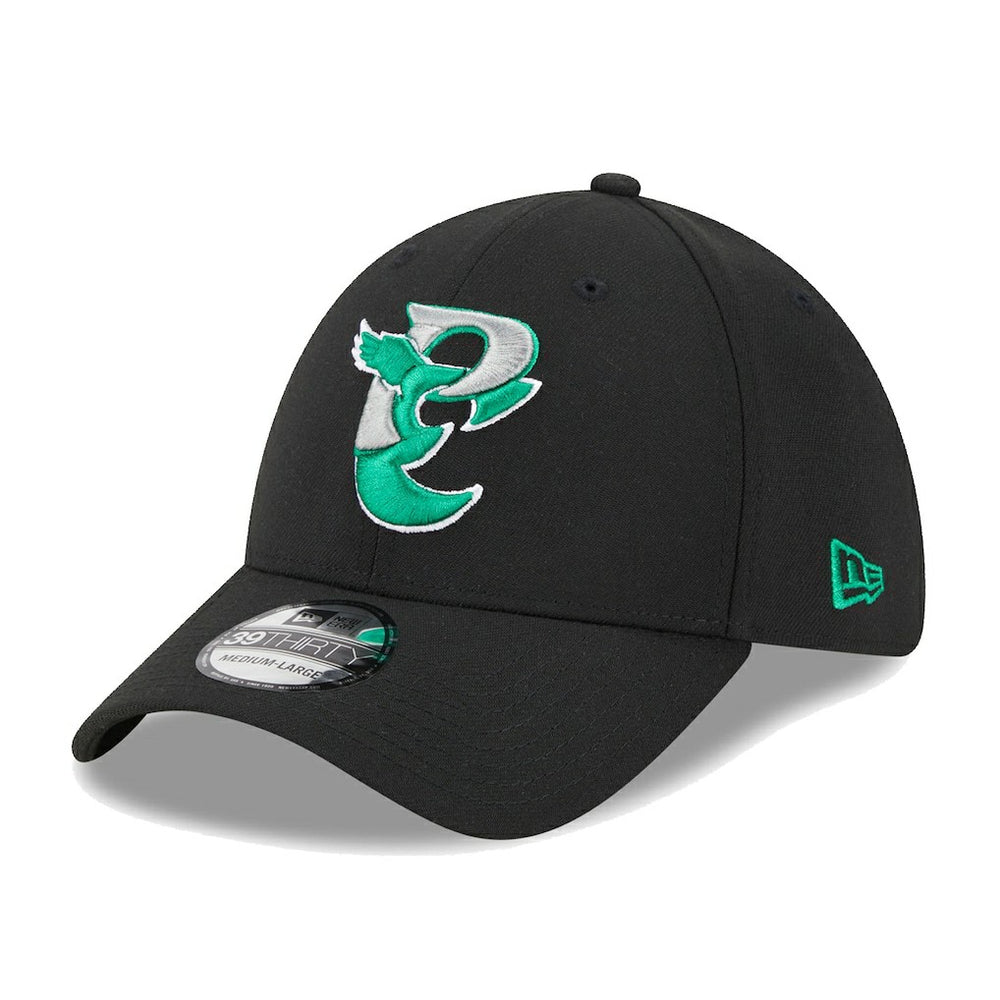 Philadelphia Eagles New Era City Originals 39THIRTY Flex Hat - Black - NFL