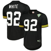 Reggie White Green Bay Packers Retired Player Name and Number Mesh Top - Black - Mitchell & Ness