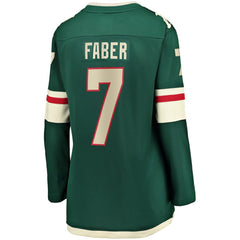 Brock Faber Minnesota Wild Fanatics Women's Home Breakaway Player Jersey - Green | Fanatics on sale