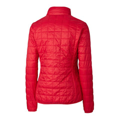 Atlanta Falcons Cutter & Buck Women's Helmet Logo Rainier PrimaLoft Eco Insulated Full-Zip Puffer Jacket - Red - NFL