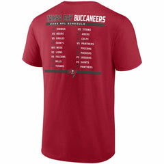 Tampa Bay Buccaneers Two-Pack 2023 Schedule T-Shirt Combo Set - Red/White - Fanatics