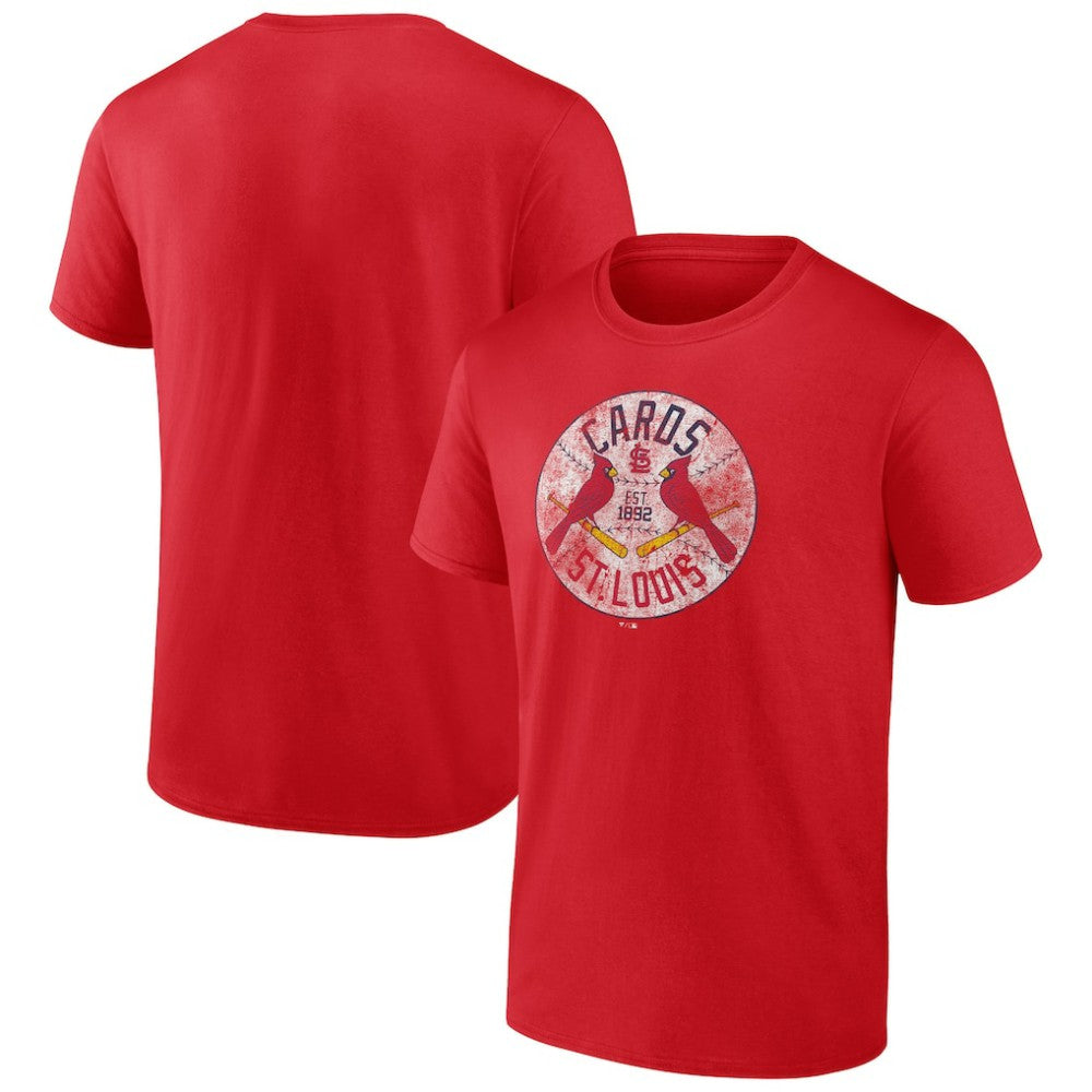 St. Louis Cardinals Hometown Vintage Cards T-Shirt - for sale