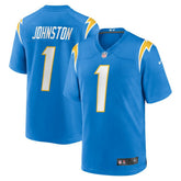 Quentin Johnston Los Angeles Chargers Game Player Jersey - Powder Blue - Nike