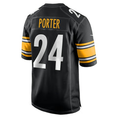 Joey Porter Jr. Pittsburgh Steelers Game Jersey - Black - Nike