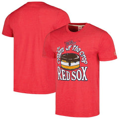 Boston Red Sox Homage Cream of the Crop Hyper Local Tri-Blend T-Shirt Sale