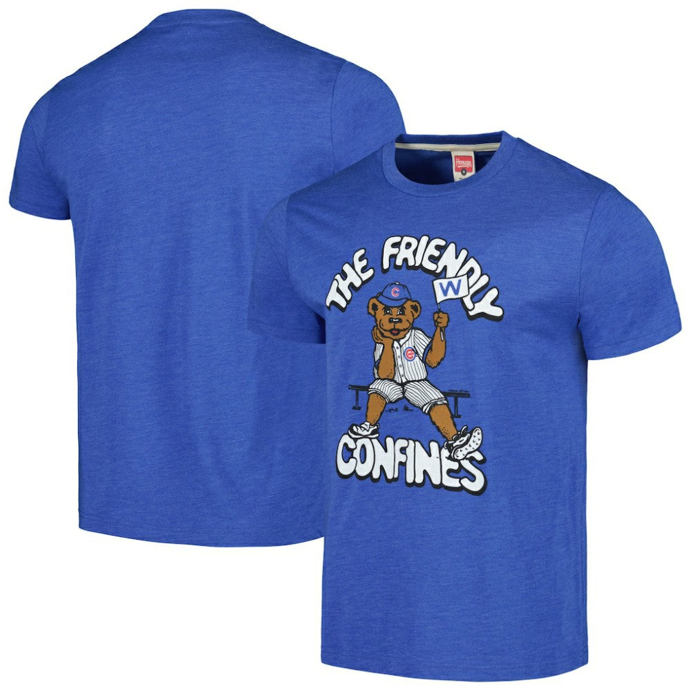 Chicago Cubs Homage Doodle Collection The Friendly Confines Tri-Blend T-Shirt Discount