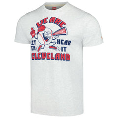 Cleveland Guardians Homage Doodle Collection We Are Cleveland Tri-Blend T-Shirt Discount