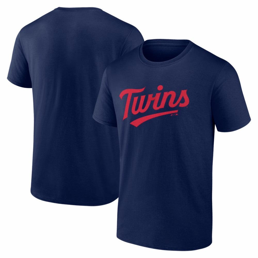 Minnesota Twins Logo Athletic Wordmark T-Shirt Discount