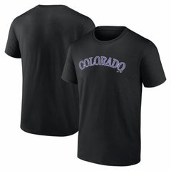 Colorado Rockies Logo Athletic Wordmark T-Shirt for sale
