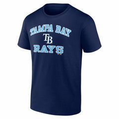 Tampa Bay Rays Logo Athletic Heart and Soul T-Shirt Near Me