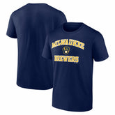Milwaukee Brewers Logo Athletic Heart and Soul T-Shirt Near Me