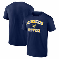Milwaukee Brewers Logo Athletic Heart and Soul T-Shirt Near Me