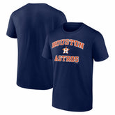 Houston Astros Logo Athletic Heart and Soul T-Shirt for sale