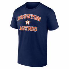 Houston Astros Logo Athletic Heart and Soul T-Shirt for sale