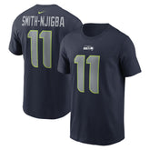 Jaxon Smith-Njigba Seattle Seahawks Player Name & Number T-Shirt - Navy - Nike