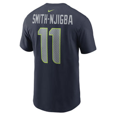 Jaxon Smith-Njigba Seattle Seahawks Player Name & Number T-Shirt - Navy - Nike