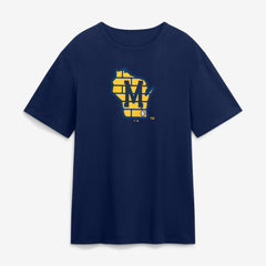 Milwaukee Brewers Fanatics Alternate Logo Legacy T-Shirt Discount
