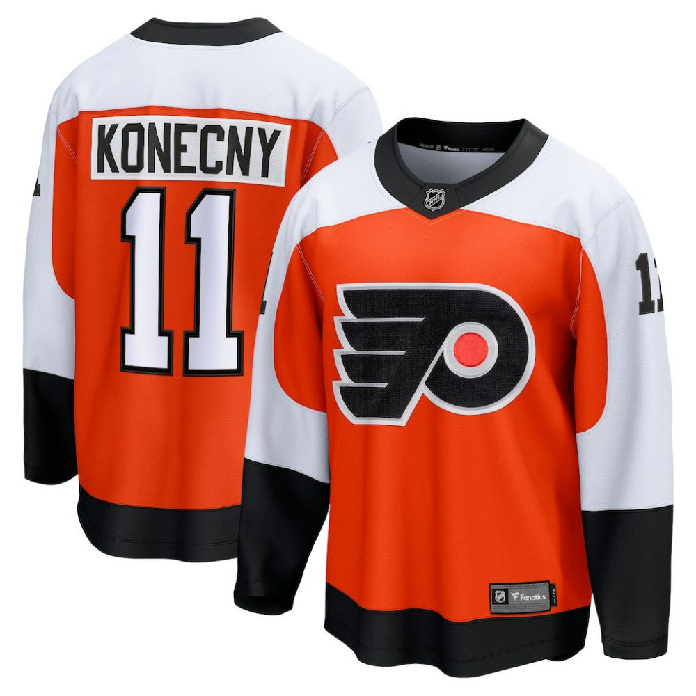 Travis Konecny Philadelphia Flyers Fanatics Home Breakaway Jersey - Orange | Fanatics sale
