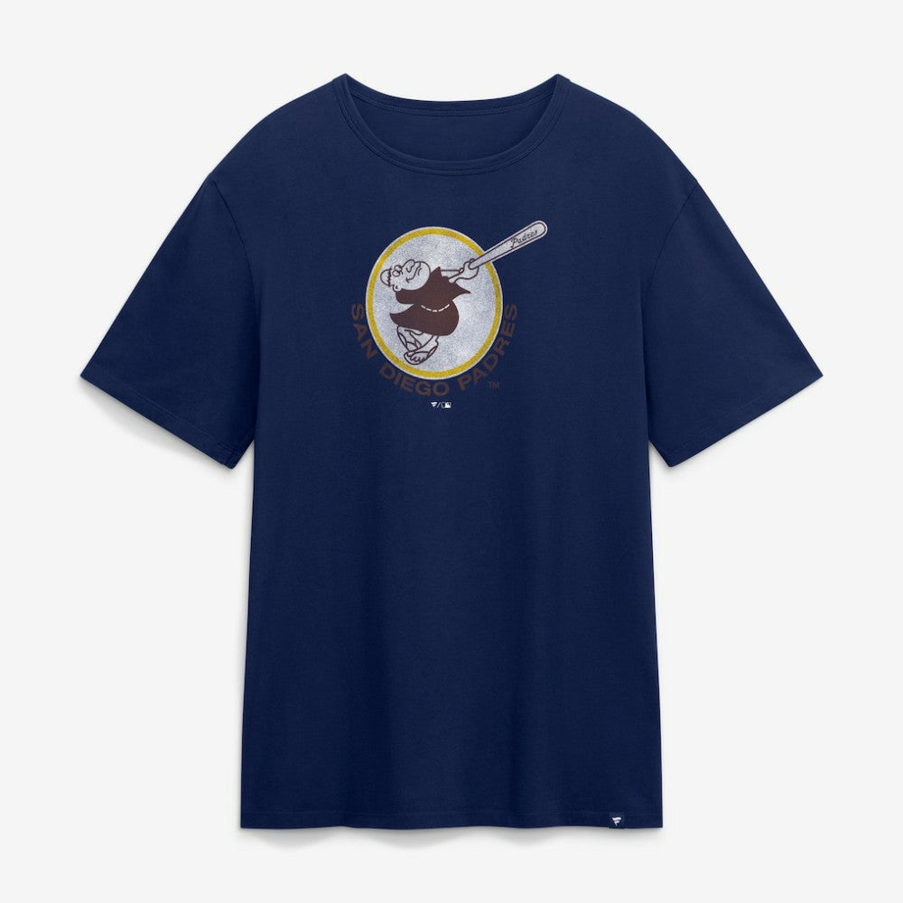 San Diego Padres Fanatics Vintage Logo Legacy T-Shirt Outlet