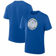 Milwaukee Brewers Fanatics Vintage Logo Legacy T-Shirt for sale