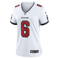 Baker Mayfield Tampa Bay Buccaneers Women's Away Game Jersey - White - Nike