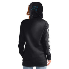 Carolina Panthers G-III 4Her by Carl Banks Women's Extra Inning Pullover Hoodie - Black - NFL