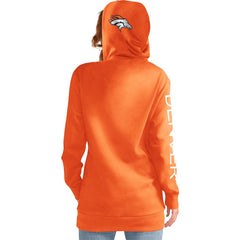 Denver Broncos G-III 4Her by Carl Banks Women's Extra Inning Pullover Hoodie - Orange - NFL