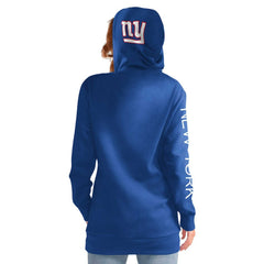 New York Giants G-III 4Her by Carl Banks Women's Extra Inning Pullover Hoodie - Royal - NFL
