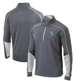 Seattle Mariners Columbia Omni-Wick Shotgun 2.0 Quarter-Zip Pullover Top for sale