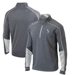 Seattle Mariners Columbia Omni-Wick Shotgun 2.0 Quarter-Zip Pullover Top for sale