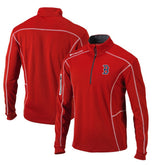 Boston Red Sox Columbia Omni-Wick Shotgun Quarter-Zip Pullover Top for sale