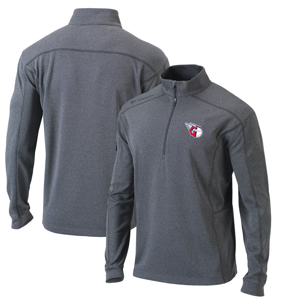Cleveland Guardians Columbia Omni-Wick Shotgun Quarter-Zip Pullover Top Outlet
