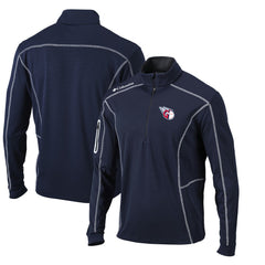 Cleveland Guardians Columbia Omni-Wick Shotgun Quarter-Zip Pullover Top Outlet