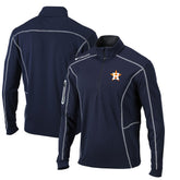 Houston Astros Columbia Omni-Wick Shotgun Quarter-Zip Pullover Top Outlet