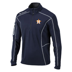 Houston Astros Columbia Omni-Wick Shotgun Quarter-Zip Pullover Top Outlet