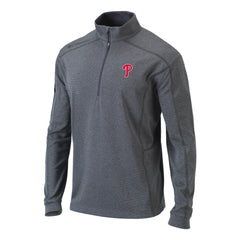 Philadelphia Phillies Columbia Omni-Wick Shotgun Quarter-Zip Pullover Top Outlet