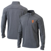 San Francisco Giants Columbia Omni-Wick Shotgun Quarter-Zip Pullover Top Outlet