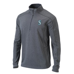 Seattle Mariners Columbia Omni-Wick Shotgun Quarter-Zip Pullover Top Sale