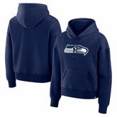Seattle Seahawks Women's Essential Legacy Hoodie - College Navy - Fanatics