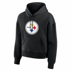 Pittsburgh Steelers Women's Essential Legacy Hoodie - Black - Fanatics