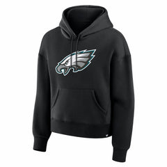Philadelphia Eagles Women's Essential Legacy Hoodie - Black - Fanatics