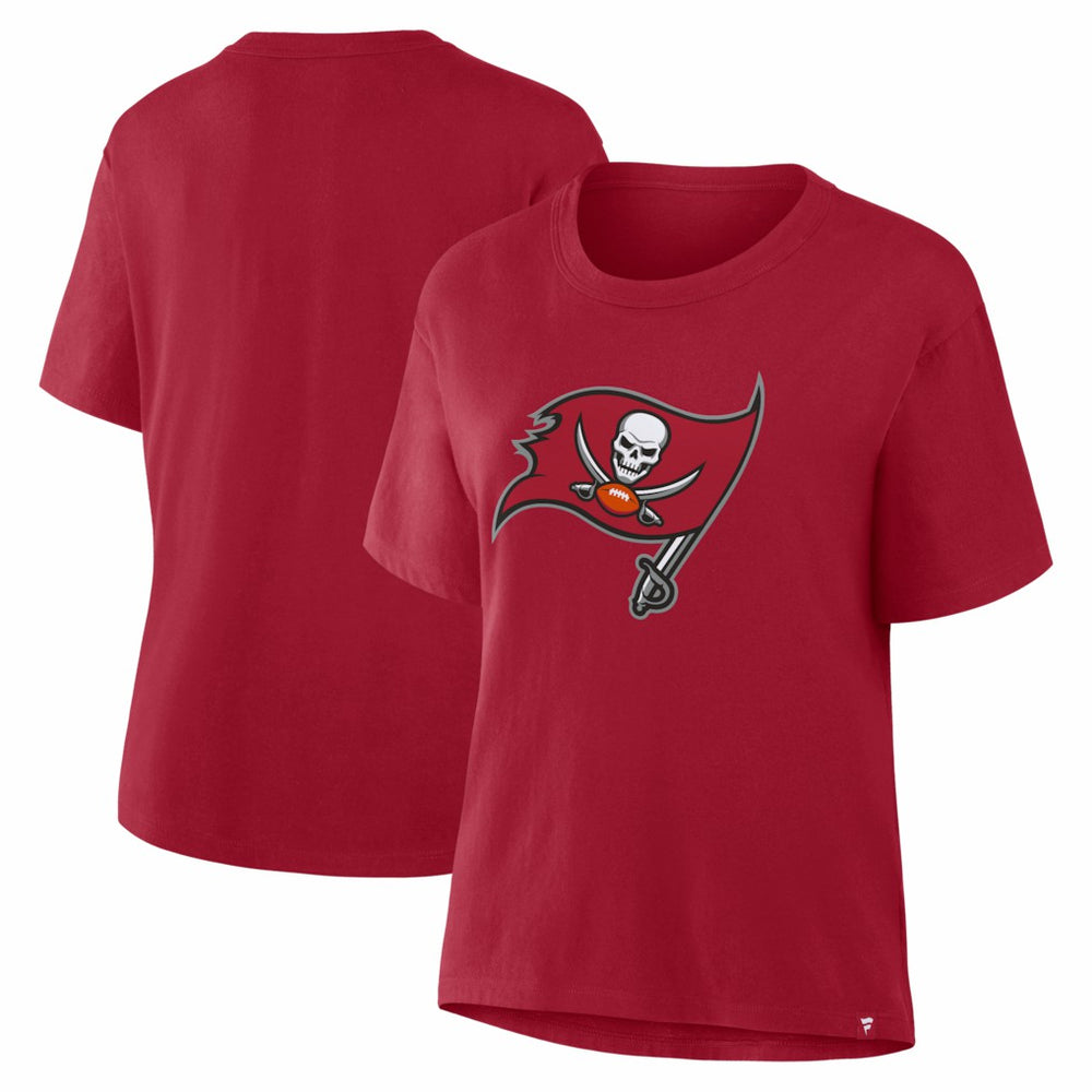Tampa Bay Buccaneers Women's Essential Legacy T-Shirt - Red - Fanatics