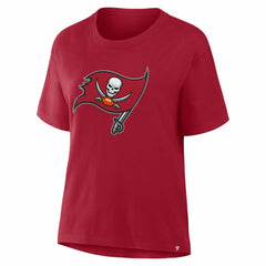 Tampa Bay Buccaneers Women's Essential Legacy T-Shirt - Red - Fanatics