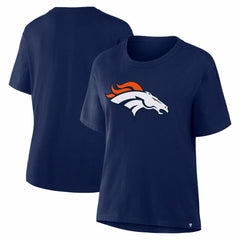 Denver Broncos Women's Essential Legacy T-Shirt - Navy - Fanatics