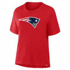 New England Patriots Women's Essential Legacy T-Shirt - Red - Fanatics