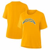 Los Angeles Chargers Women's Essential Legacy T-Shirt - Gold - Fanatics