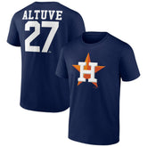 Jose Altuve Houston Astros Player Icon Name & Number T-Shirt Outlet