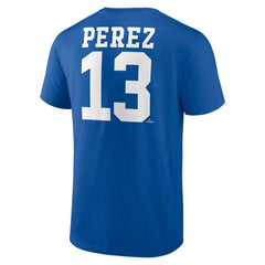 Salvador Perez Kansas City Royals Player Icon Name & Number T-Shirt Discount