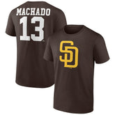 Manny Machado San Diego Padres Player Icon Name & Number T-Shirt Sale