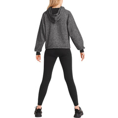 Arizona Cardinals DKNY Sport Women's Debbie Dolman Raglan Pullover Hoodie - Black - NFL